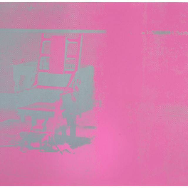 Andy Warhol — Электрический стул : Один отпечаток