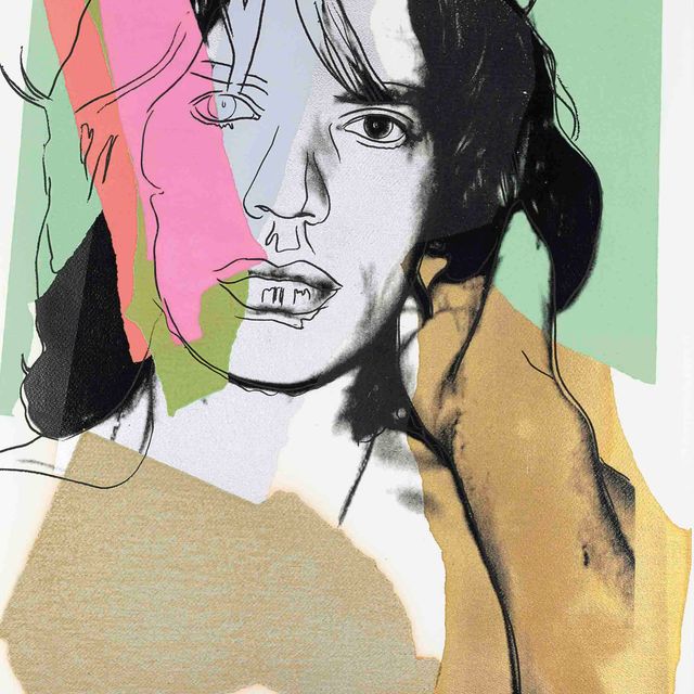 Andy Warhol — Мик Джаггер : одна пластинка (F. & S. II.140)