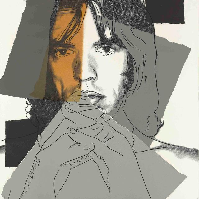 Andy Warhol — Мик Джаггер : одна пластинка (F. & S. II.147)