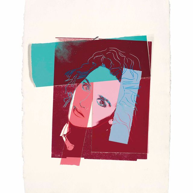 Andy Warhol — Изабель Аджани