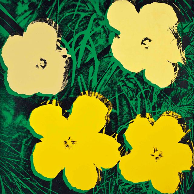 Andy Warhol — Цветы: одна тарелка