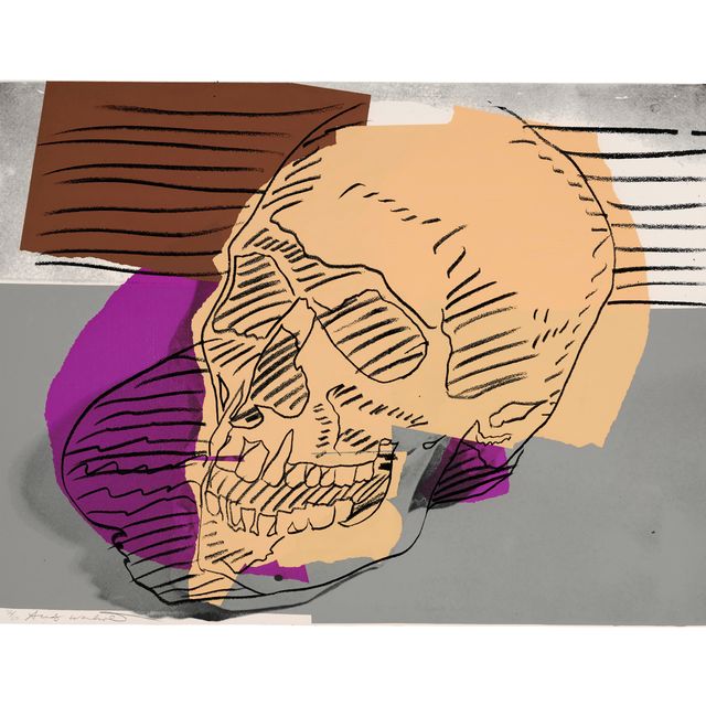 Andy Warhol — Черепа: одна тарелка