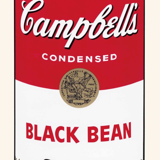 Andy Warhol — Черная фасоль из супа "Кэмпбелл", который я приготовил.