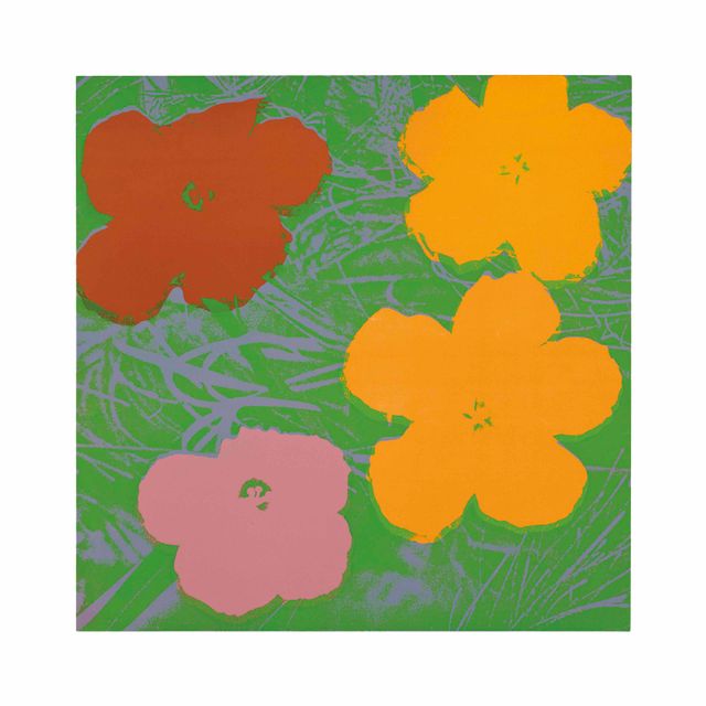 Andy Warhol — Цветы: одна тарелка