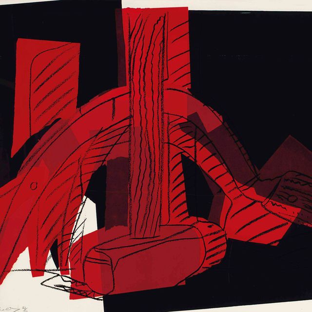 Andy Warhol — Серп и молот : одна тарелка
