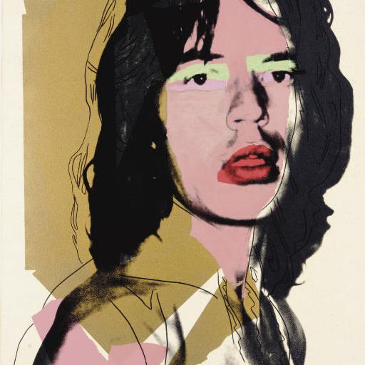 Andy Warhol — Мик Джаггер (F. & S. 143)