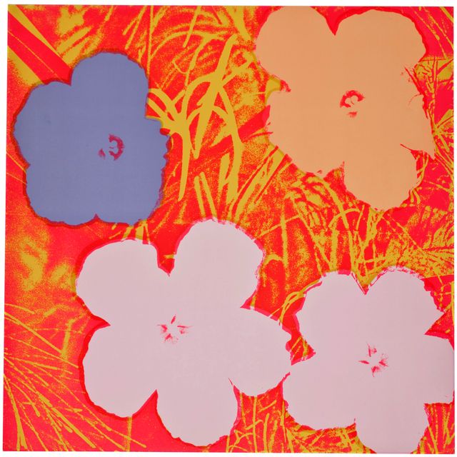 Andy Warhol — Цветы: одна тарелка