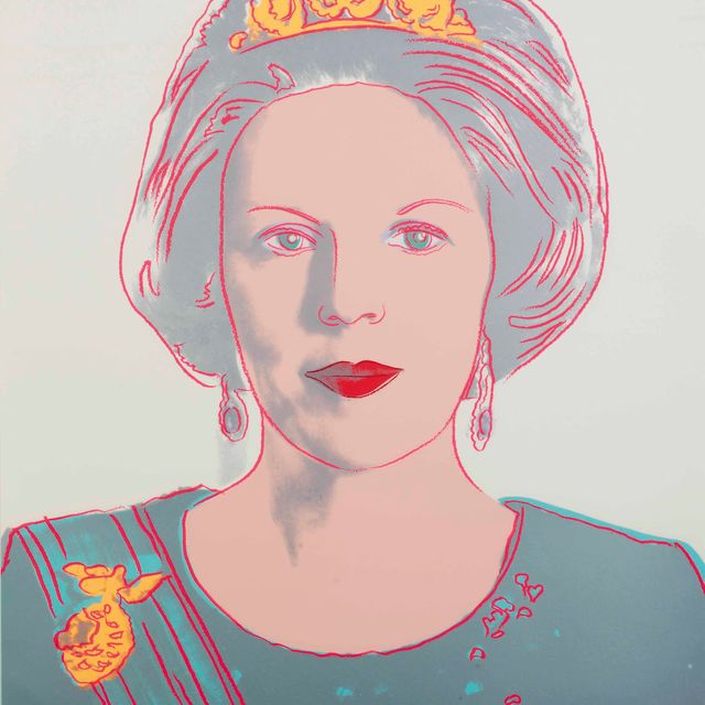 Andy Warhol — Королева Нидерландов Беатрикс (из "Царствующих королев" (F.S. 339))