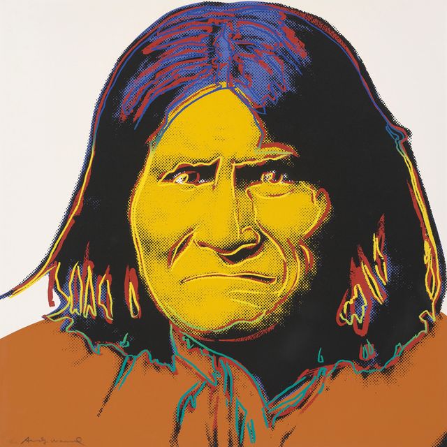 Andy Warhol — Джеронимо, из фильма "Ковбои и индейцы"