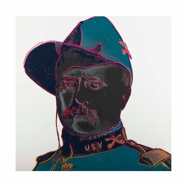 Andy Warhol — Тедди Рузвельт из "Ковбоев и индейцев"