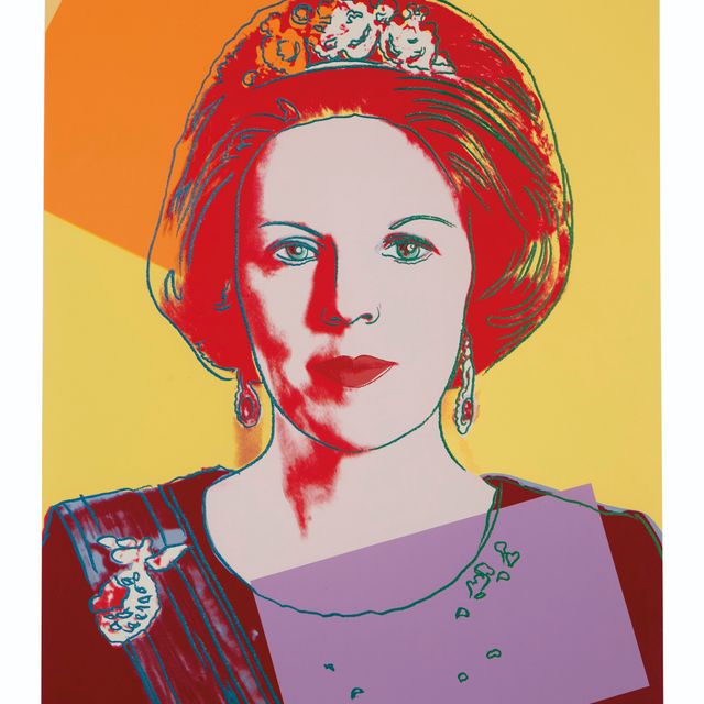 Andy Warhol — Королева Беатрикс, из "Царствующих королев" (Королевское издание)