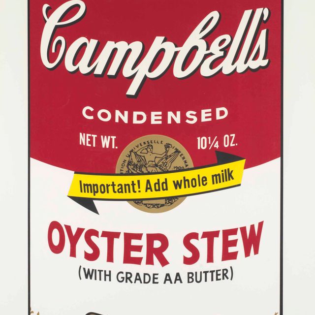 Andy Warhol — Рагу из устриц от Campbell's Soup II