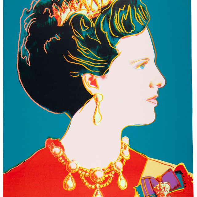 Andy Warhol — Королева Дании Маргрете II (см. F. & S. II.343)