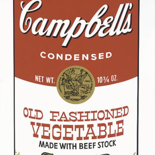 Andy Warhol — Старомодный овощной суп от Campbell's Soup II (F. & S. 54)
