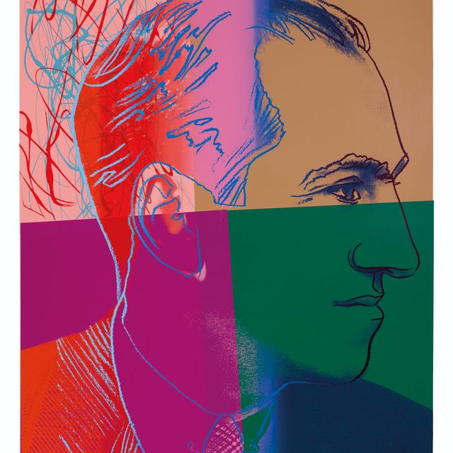 Andy Warhol — Джордж Гершвин из "Десяти портретов евреев двадцатого века"