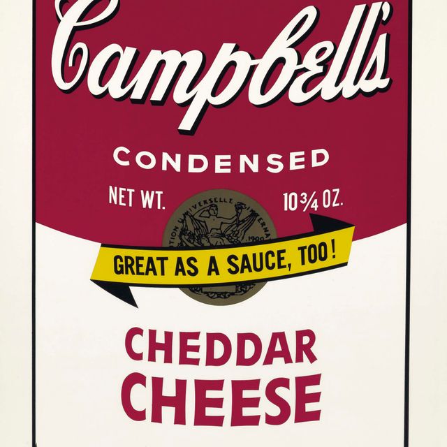 Andy Warhol — Сыр чеддер из супа Campbell's Soup II