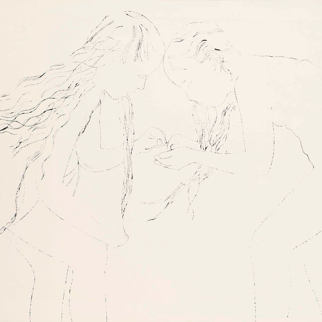 Andy Warhol — Две Девушки, Полные Фигуры