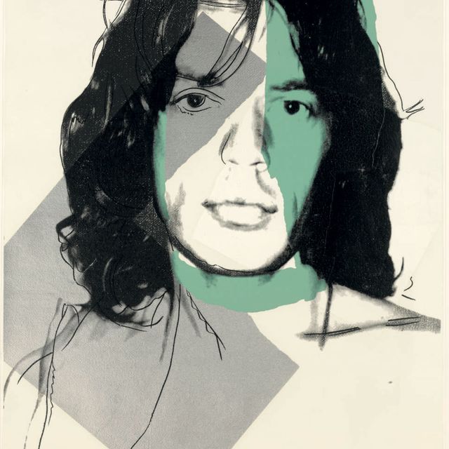 Andy Warhol — Мик Джаггер : одна пластинка (F. & S. II.138)