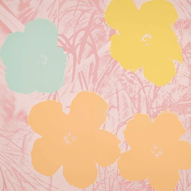 Andy Warhol — Цветы: одна тарелка