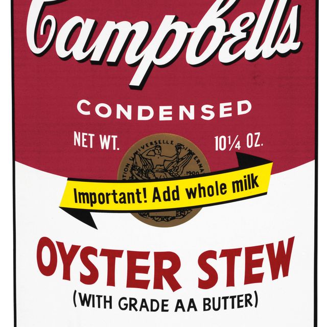 Andy Warhol — Рагу из устриц от Campbell's Soup II