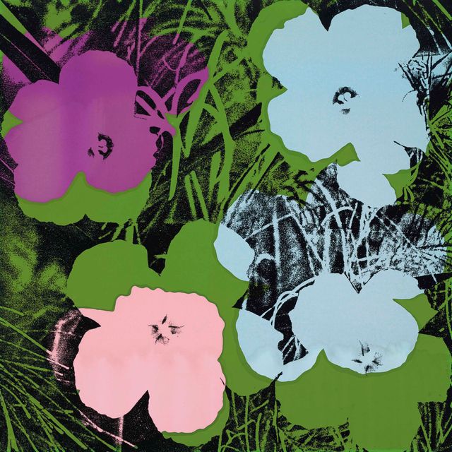 Andy Warhol — Цветы : один принт