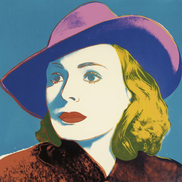 Andy Warhol — Со шляпой, от Ингрид Бергман (F. & S. II.315)