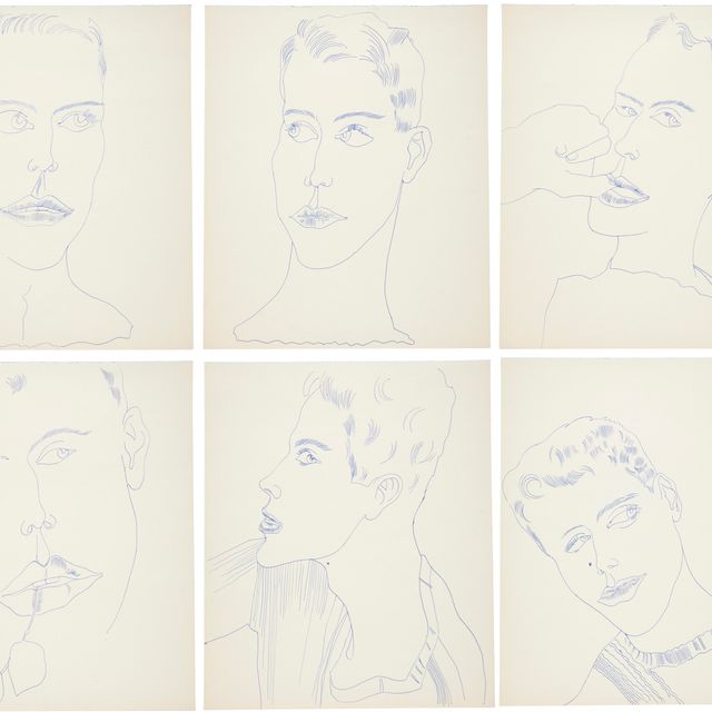 Andy Warhol — Молодой человек с сердцем