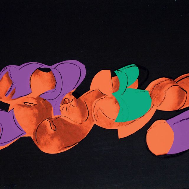 Andy Warhol — Персики из "Космических фруктов": натюрморты