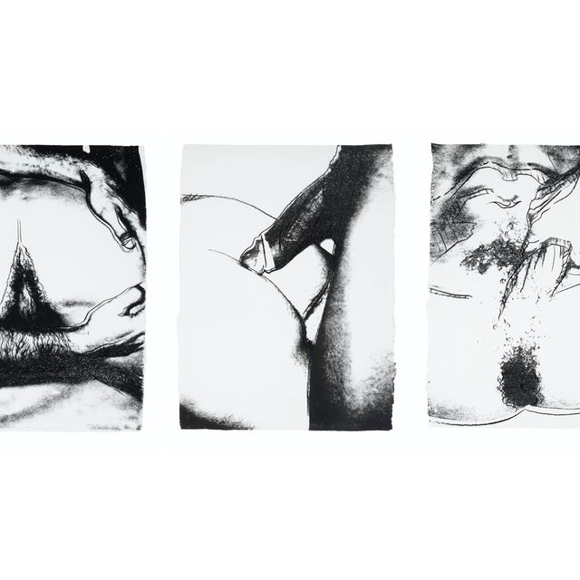 Andy Warhol — Половые органы : три отпечатка