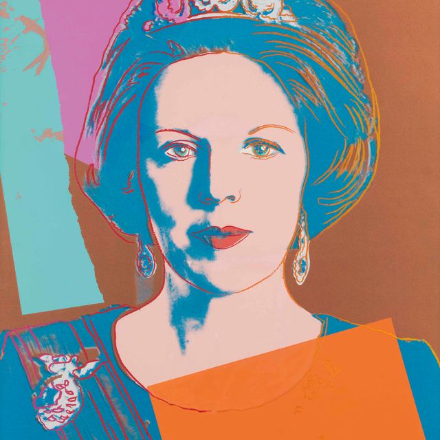 Andy Warhol — Королева Нидерландов Беатрикс, из серии "Царствующие королевы" (Королевское издание)