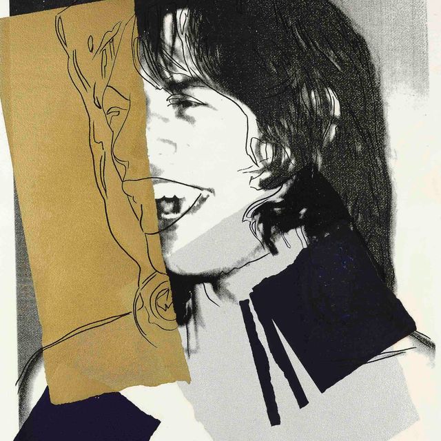 Andy Warhol — Мик Джаггер : одна пластинка (F. & S. II.142)