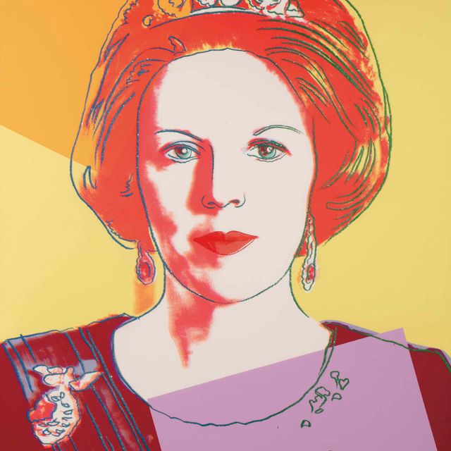 Andy Warhol — Правящие королевы (Королевское издание): королева Нидерландов Беатрикс (F. & S. II.341)