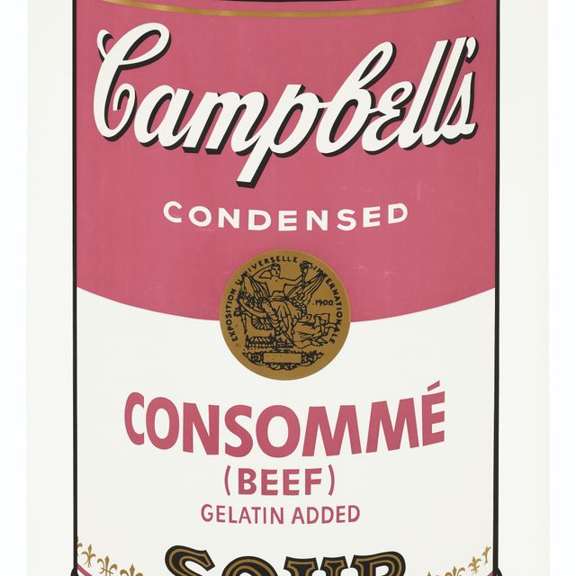 Andy Warhol — Консоме из говядины, приготовленное в Campbell's Soup I