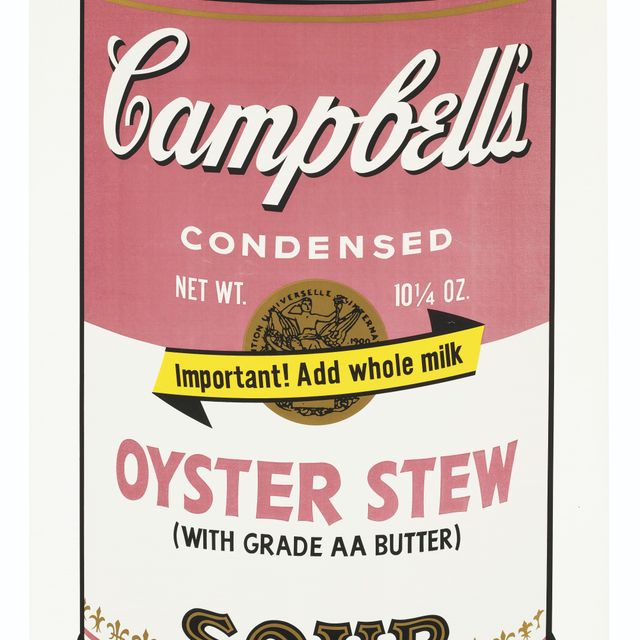 Andy Warhol — Рагу из устриц от Campbell's Soup II