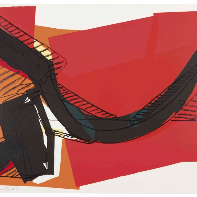 Andy Warhol — Серп и молот: одна тарелка