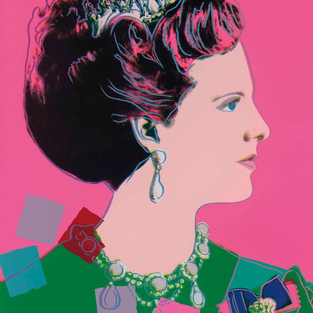 Andy Warhol — Королева Дании Маргрете II, от правящих королев