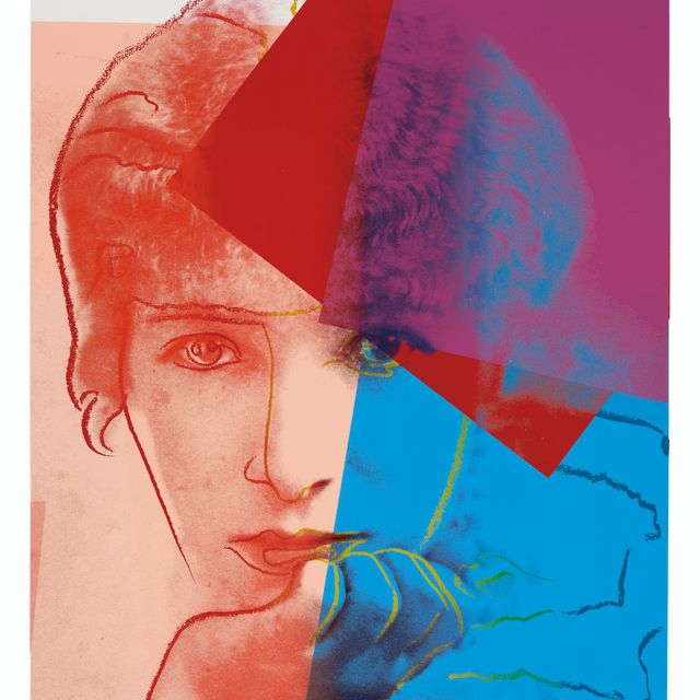 Andy Warhol — Сара Бернар из "Десяти портретов евреев двадцатого века"