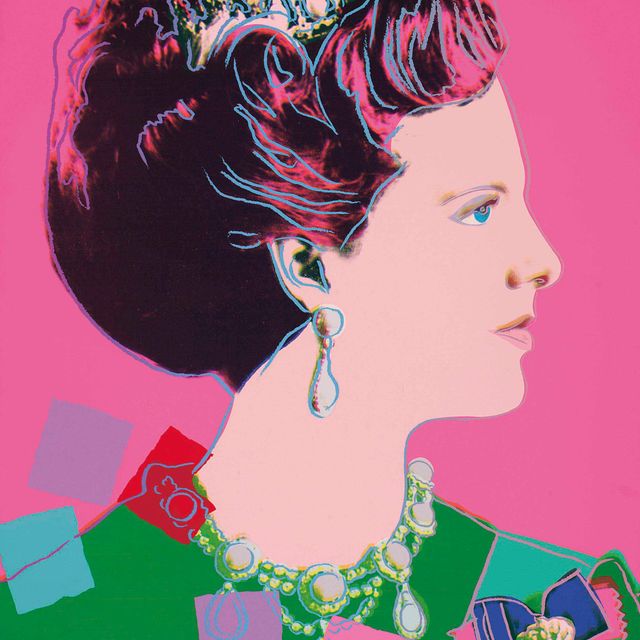 Andy Warhol — Королева Дании Маргрете II, от правящих королев