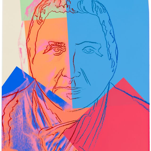 Andy Warhol — Гертруда Стайн, из книги "Десять портретов евреев двадцатого века"