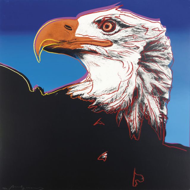 Andy Warhol — Белоголовый орлан, относящийся к исчезающим видам (F. & S. II.296)