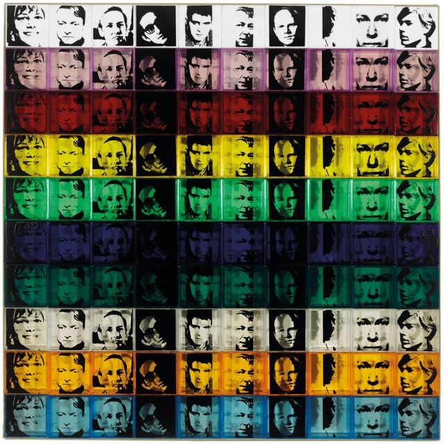 Andy Warhol — Портреты художников, от: Десять от Лео Кастелли