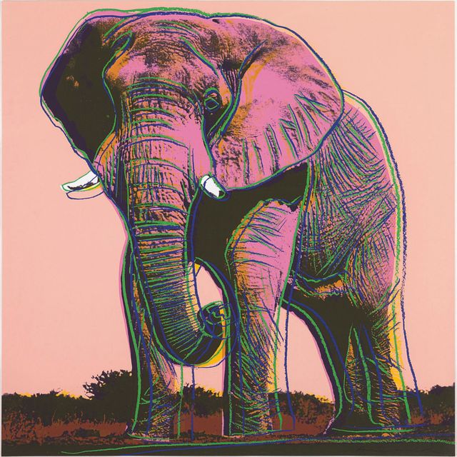 Andy Warhol — Африканский слон, принадлежащий к вымирающему виду (F. & S. II.293)