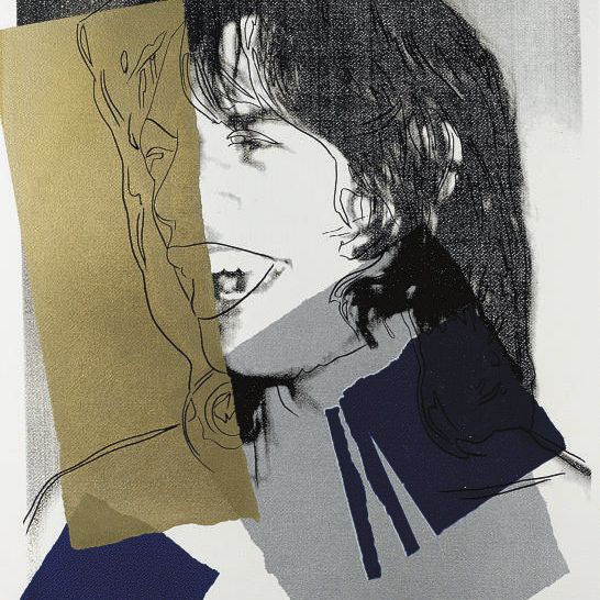Andy Warhol — Мик Джаггер (F.&.S. II. 142)