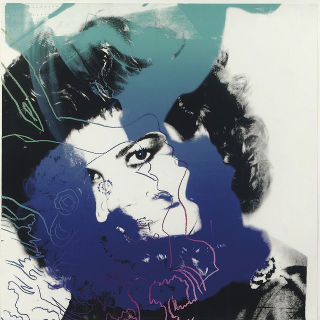 Andy Warhol — Принцесса Монако Каролина (ср. F. & S. IIIB.20 а и б).