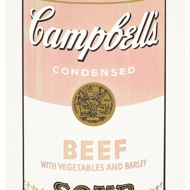 Andy Warhol — Говяжий суп, приготовленный в Campbell's Soup I