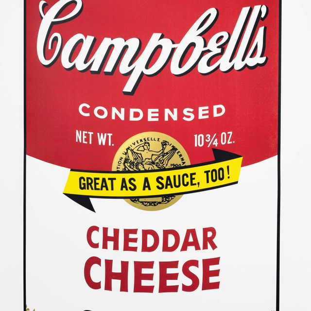 Andy Warhol — Сыр чеддер, от: Campbell's Soup II
