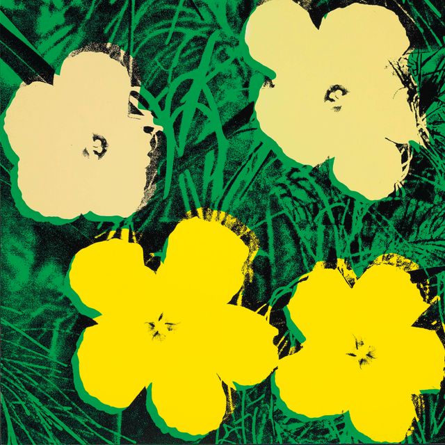 Andy Warhol — Цветы : один принт