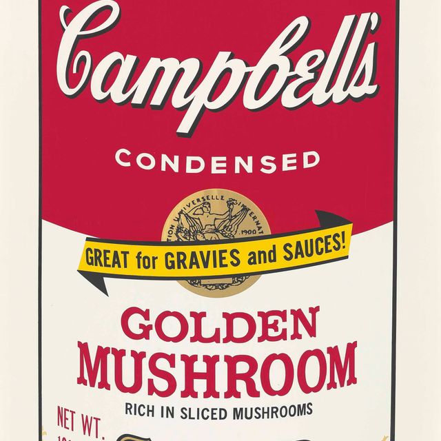 Andy Warhol — Золотистый гриб от Campbell's Soup II (Feldman & Schellmann II.62)