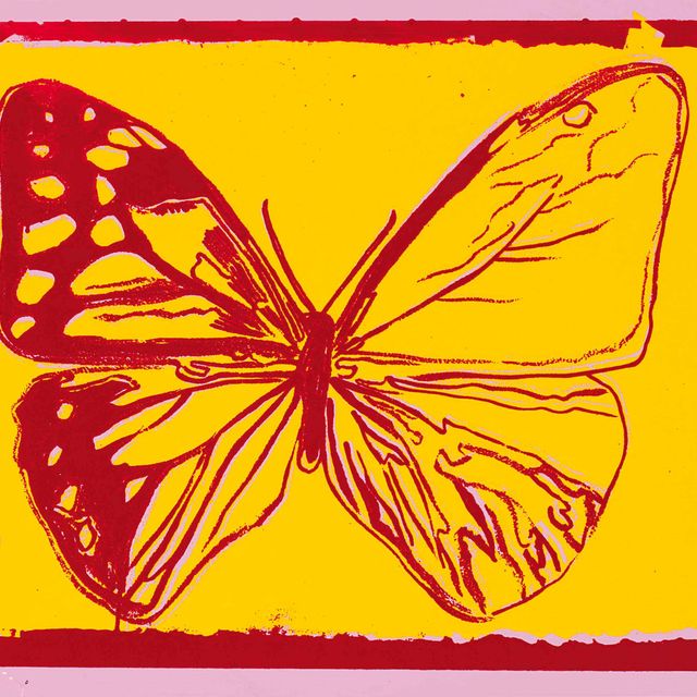 Andy Warhol — Бабочка, от исчезающих животных