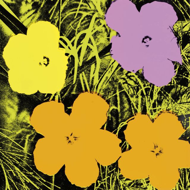 Andy Warhol — Цветы : одна тарелка (F. & S. II.67)